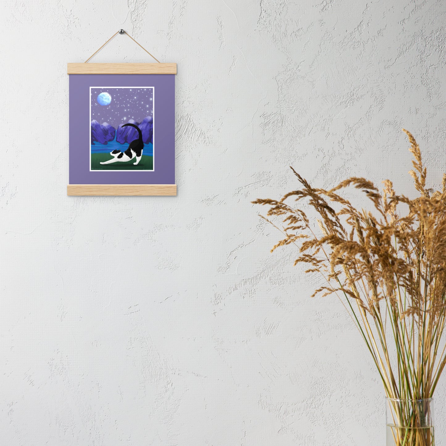 Moonlight Stretch 8x10 Print with hangers