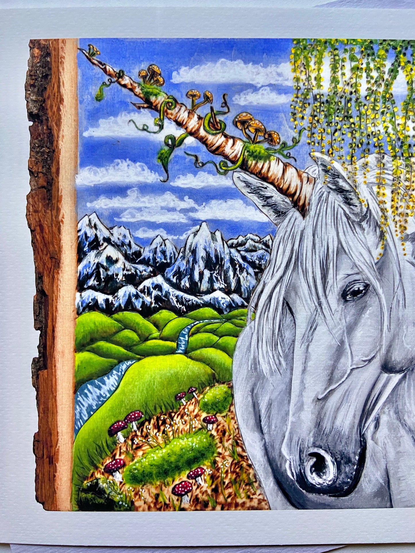 At The Forest's Edge 8x10 Print - Wood Vibes Art