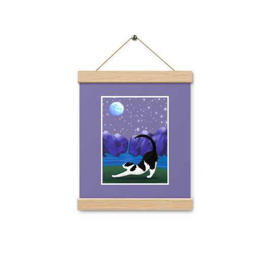 Moonlight Stretch 8x10 Print with hangers